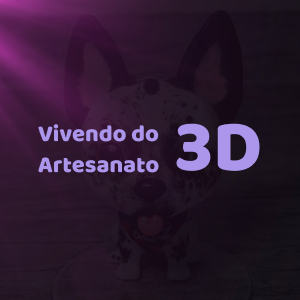 Vivendo de Artesanato 3D – Curso Completo com Letícia Elias