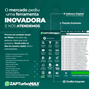 Zap Turbo Max: Robô de Vendas e Automação para WhatsApp