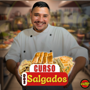 curso salgados de forno por bolinho lanches