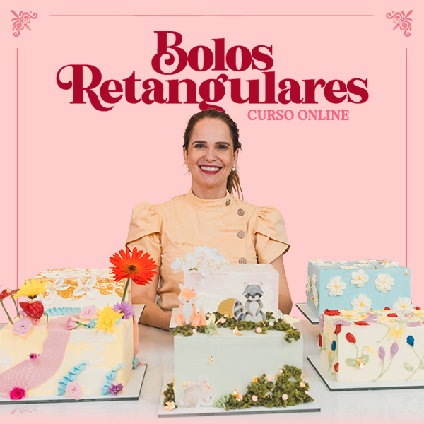 Curso Bolos Retangulares | Aprenda com a Chef Ísis Alvarez